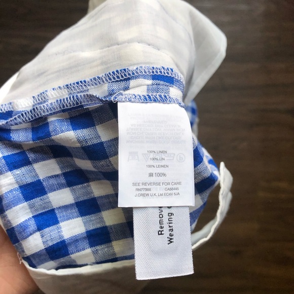 SOLD NWT J. Crew linen shorts - Picture 4 of 5